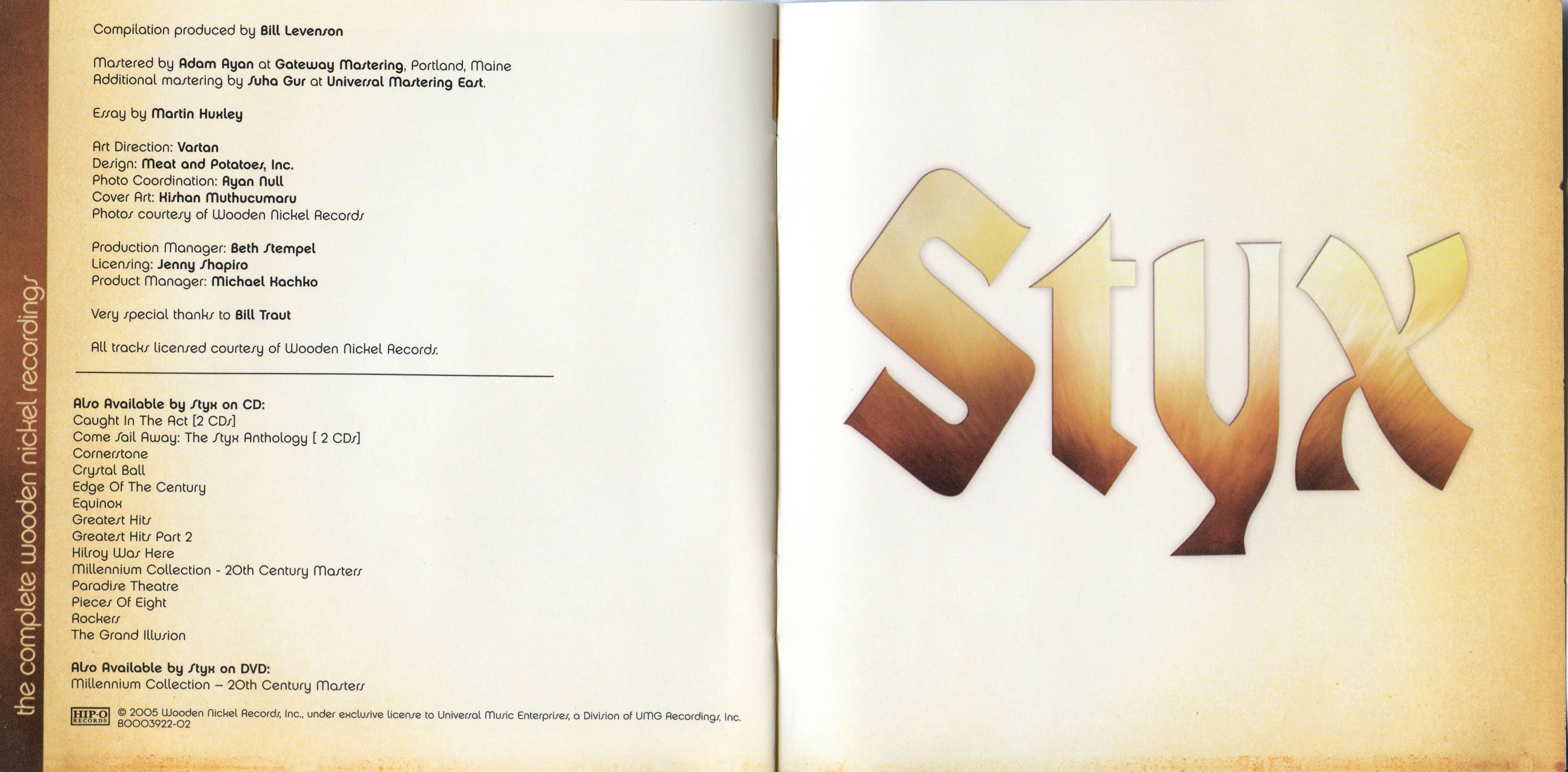 Styx  The Complete Wooden Nickel Recordings : Booklet7